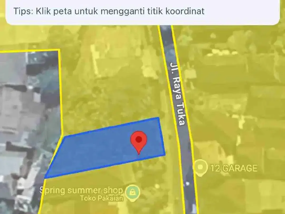 TANAH PREMIUM JALAN UTAMA BABAKAN - TUKA CANGGU COCOK UNTUK SEGALA MACAM USAHA - Image 2 of 4