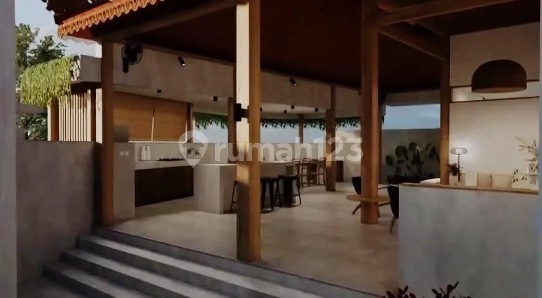 Villa dengan Pemandangan Sawah Parkiran Luas di Tumbak Bayuh - Image 4 of 4