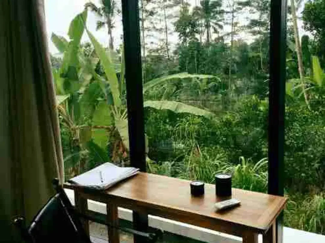 LUXURY MODERN VILLA JUNGLE VIEW AND VALLEY IN TEGALALANG UBUD BALI - Image 8 of 10
