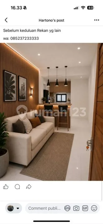 Rumah Fullfurniture Kerobokan Siap Huni 10 Th Sewa - Image 4 of 4