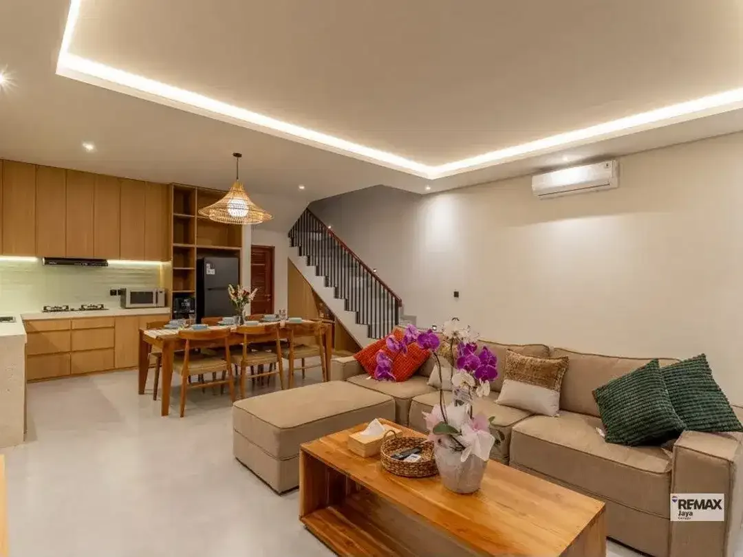 Brand New Modern Mediterranean 3-Bedroom Villa For Rent In Munggu - Image 6 of 10