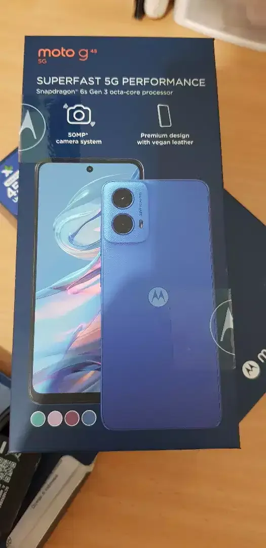 MOTO G45-5G fullset like new - Image 7 of 8