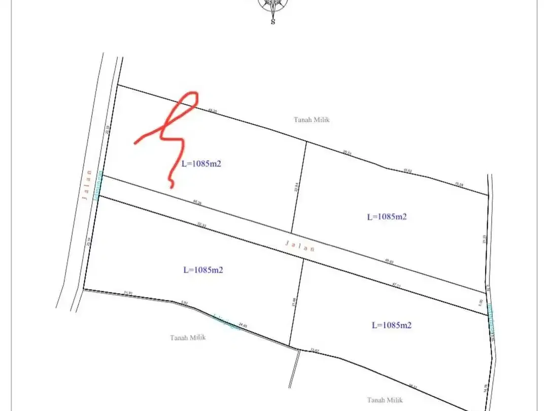 Freehold - Prime Land for Sale in Berawa, Canggu,Bali-Ideal for Villas - Image 7 of 8
