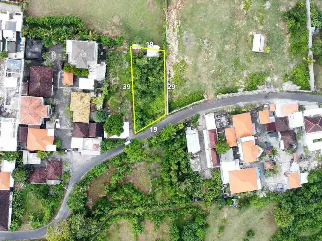 Tanah Komersil 600m² Jalan Utama Ungasan Dekat Pantai Melasti - Image 2 of 10
