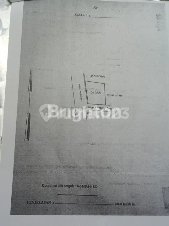 Dijual Ruko Lantai 3 Dijalan Gn. Andakas - Image 2 of 2