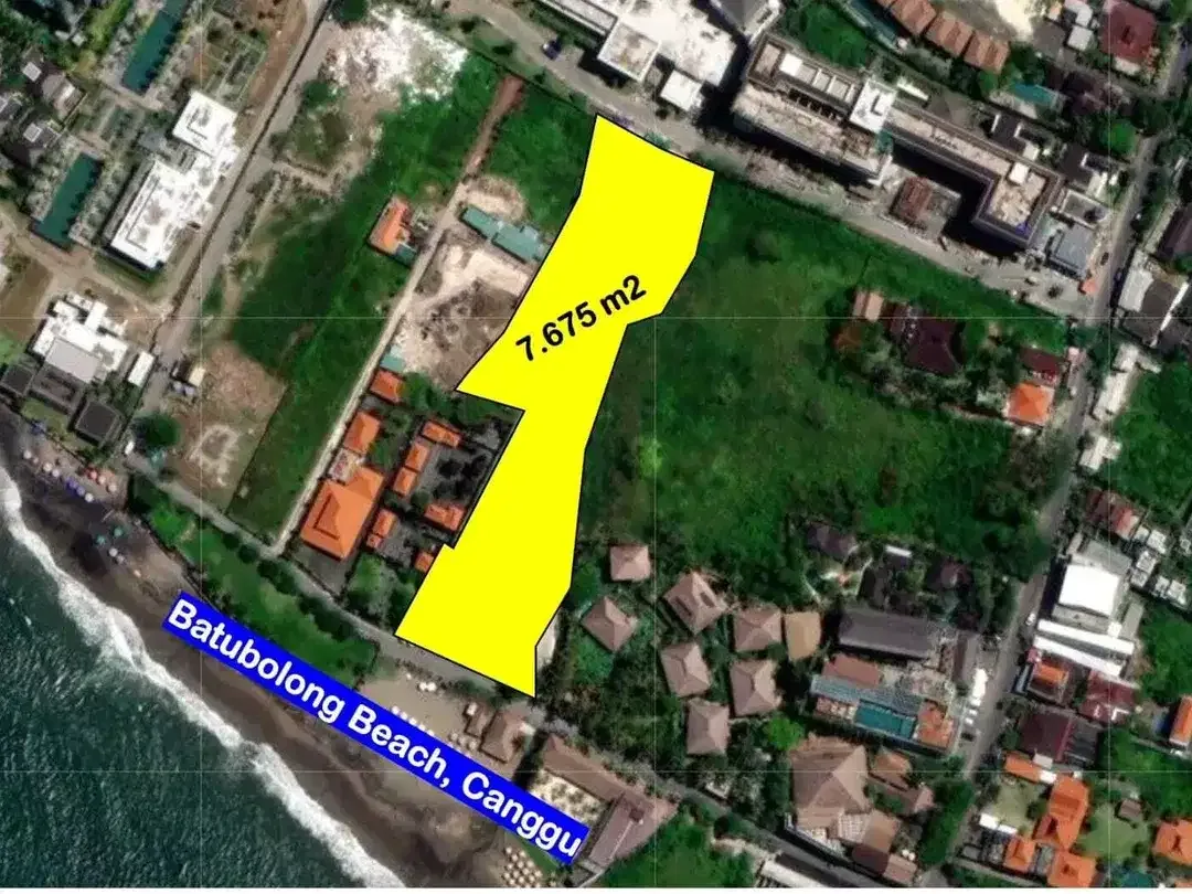 Tanah Langka Depan Pantai Batu Bolong Canggu Bali - Image 1 of 7