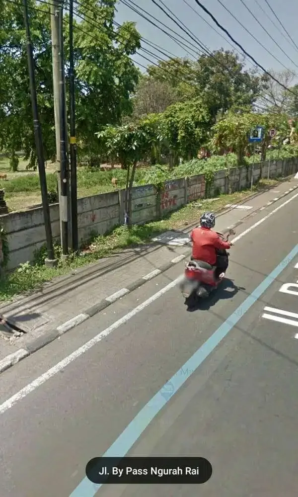 LAHAN LOKASI PINGGIR JALAN UTAMA PANTAI MATAHARI TERBIT SANUR - Image 5 of 10