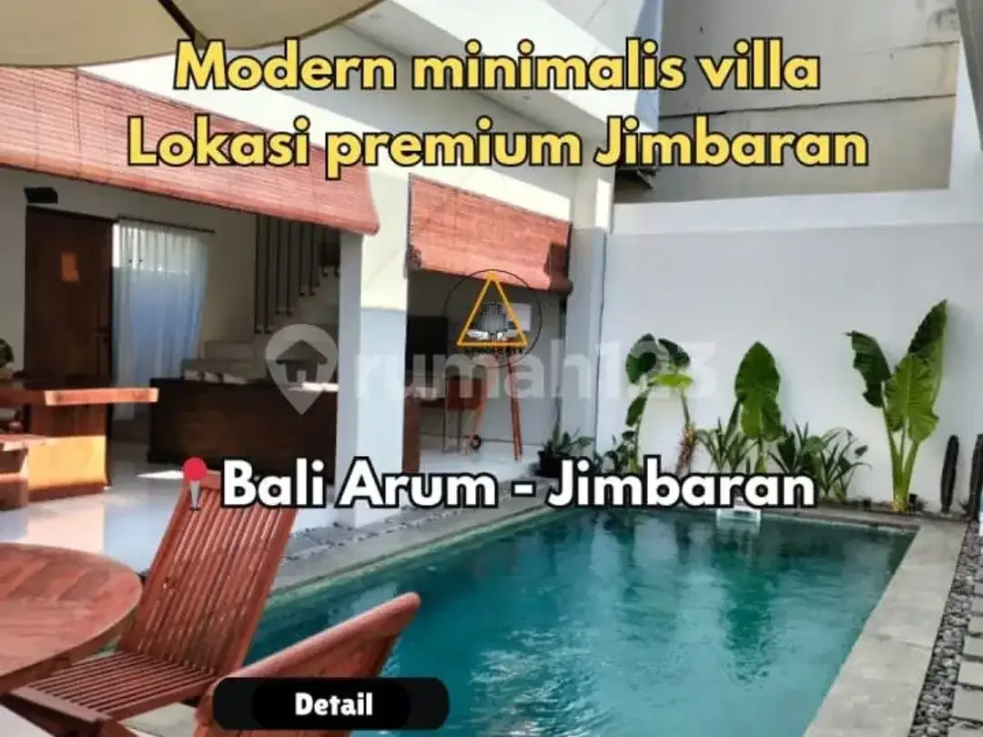 Modern Minimalis Villa Lokasi Premium Jimbaran - Image 1 of 5
