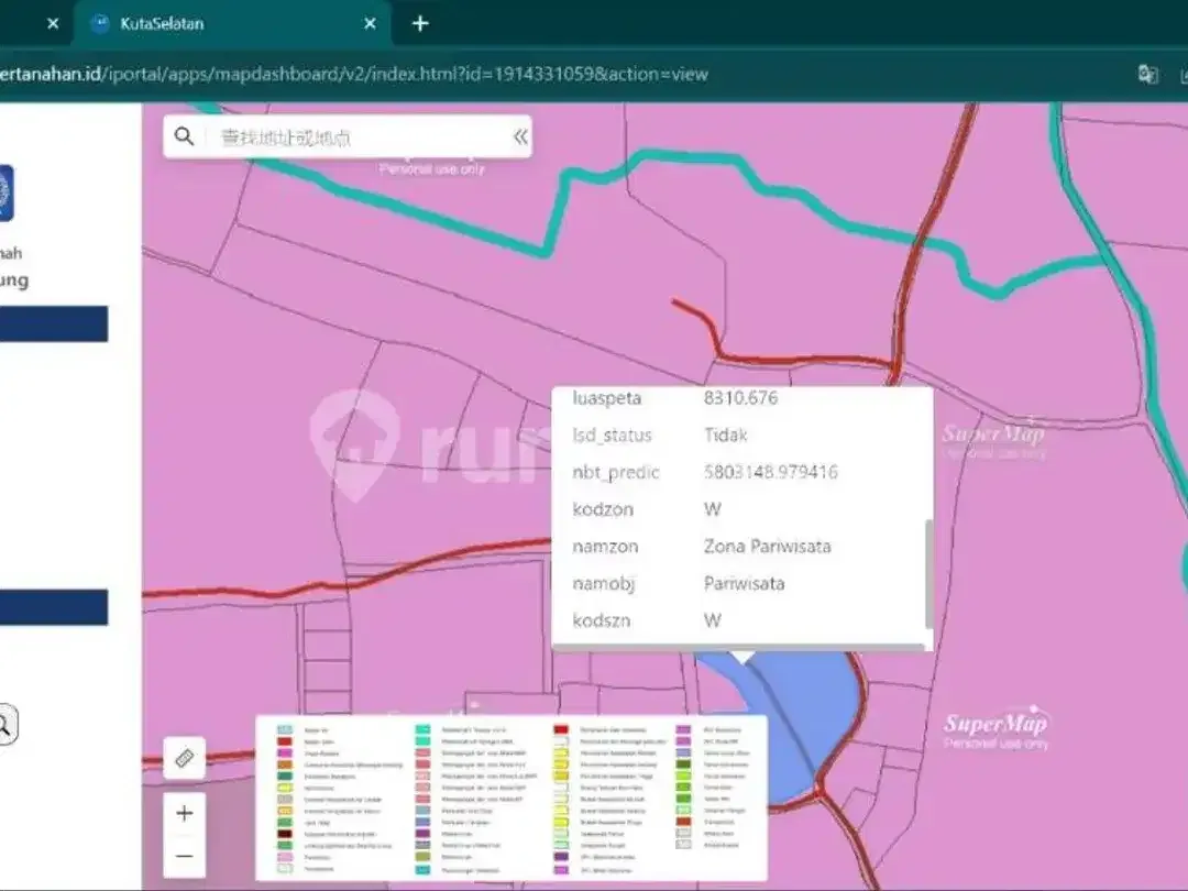 Land For Sale Premium And Strategis Location At Pecatu Uluwatu - Image 8 of 10