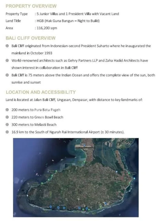 Dijual Tanah Samping Pantai Melasti & Green Bowl Ungasan - Image 4 of 4