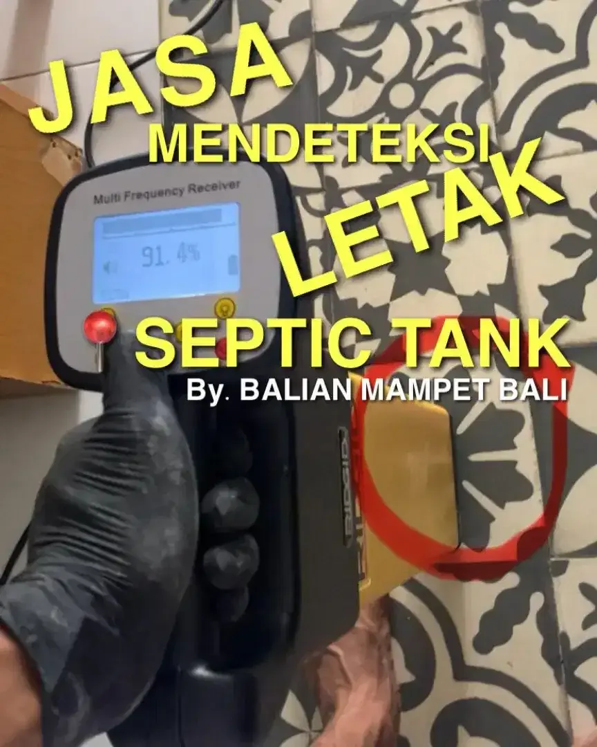 TUKANG MAMPET CANGGIH, DETEKSI LETAK SEPTIK TANK & KURAS WC PENUH BALI - Image 1 of 9