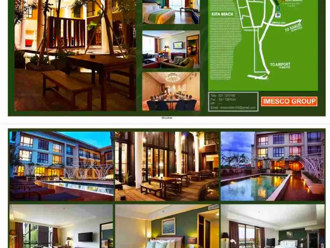 Jual hotel 181 kamar di jln Sunset Road Kuta Bali - Image 2 of 7