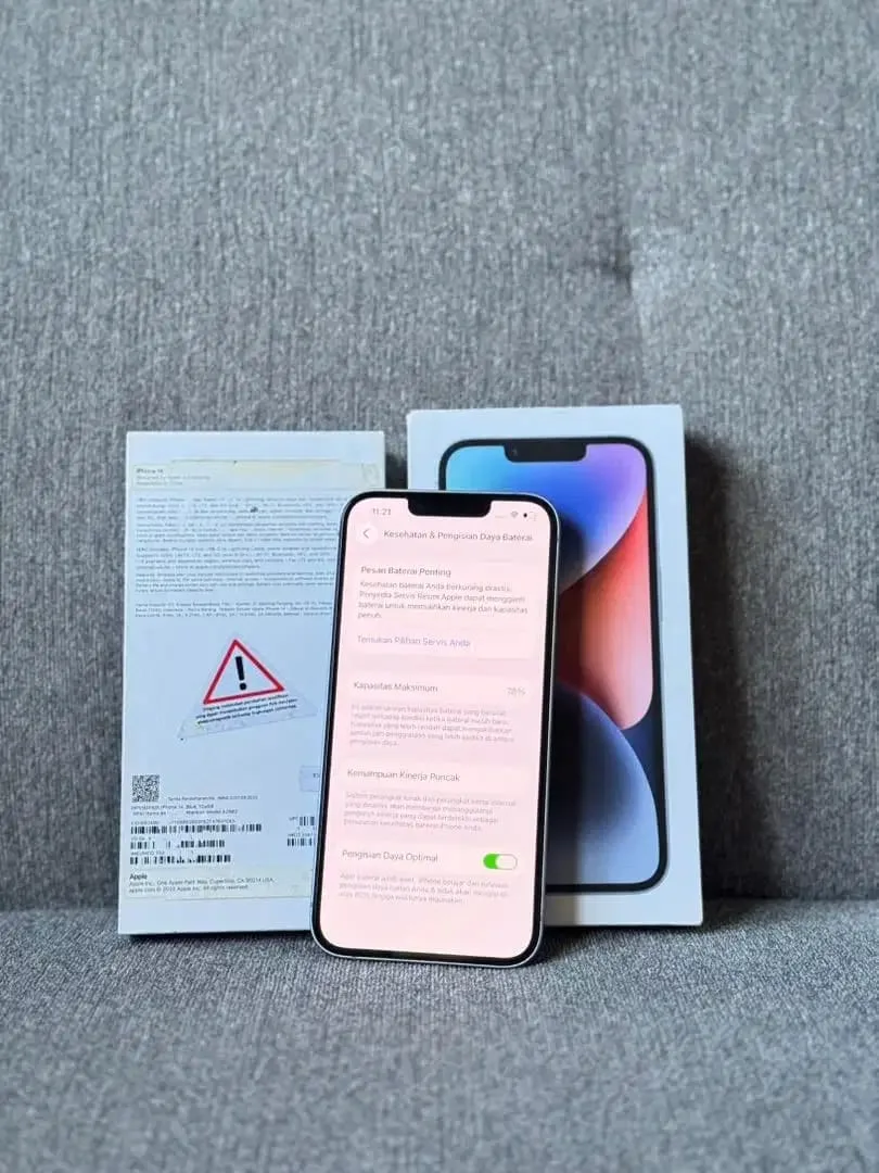 iPhone 14 128GB Ex Resmi iBox - Image 5 of 5