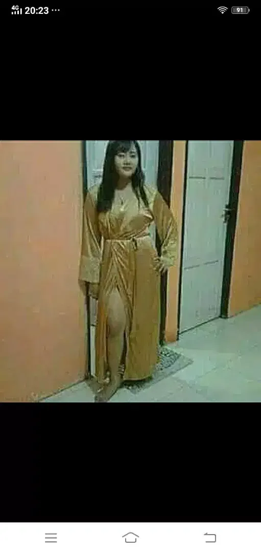 Baju Tidur Kimono plus Dress - Image 5 of 5