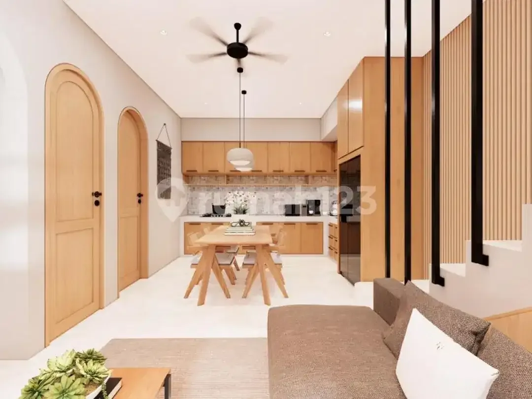 Rumah Baru 2 Lantai Style Modern Living 3 Br di Gatot Subroto Tengah Denpasar - Image 5 of 9