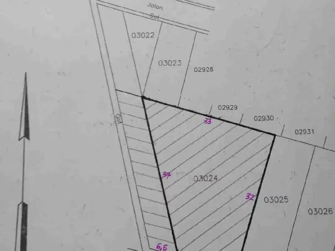 DIJUAL  TANAH 7.41  ARE SHM DI DENPASAR BARAT - Image 1 of 4