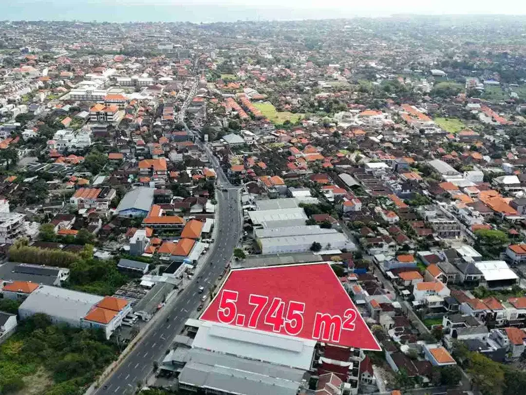 Tanah Komersial Jalan Utama Teuku Umar Barat Kerobokan Bali - Image 5 of 6